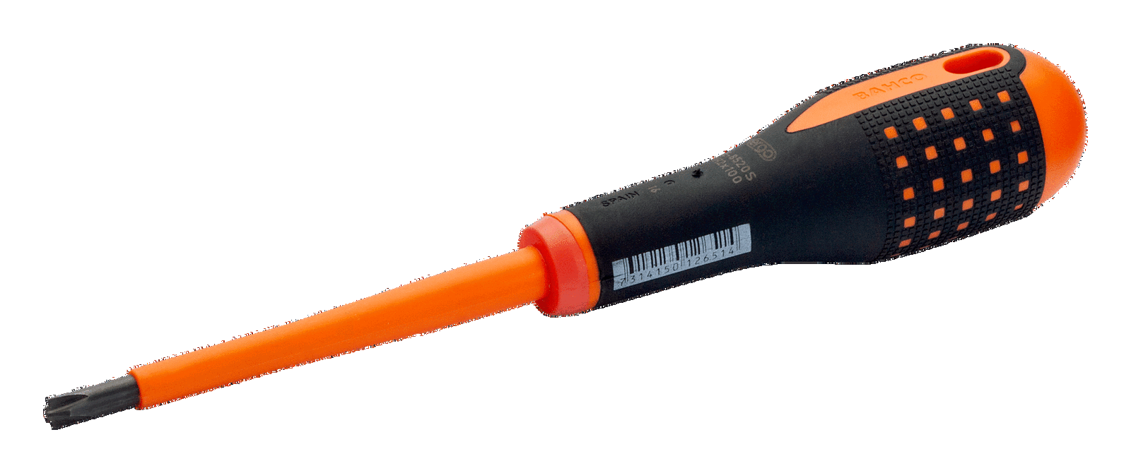 Wkrętak ERGO IEC izolowany płaski PH1 5.0x80 mm BAHCO