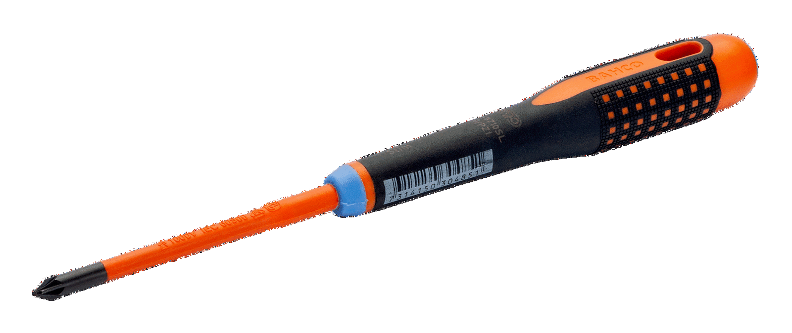 Wkrętak izolowany ERGO SLIM kombinowany do śrub 5.0/PZ1 x 80 mm BAHCO